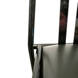 6 Chairs Design by Robert Mallet-Stevens (design from 1930) Production Pallucco Rome On License Ecart