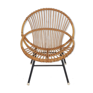 fauteuil en rotin Rohe