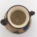 Jérôme MASSIER, Vallauris, France - Vase with handles in glazed earth - 1950s