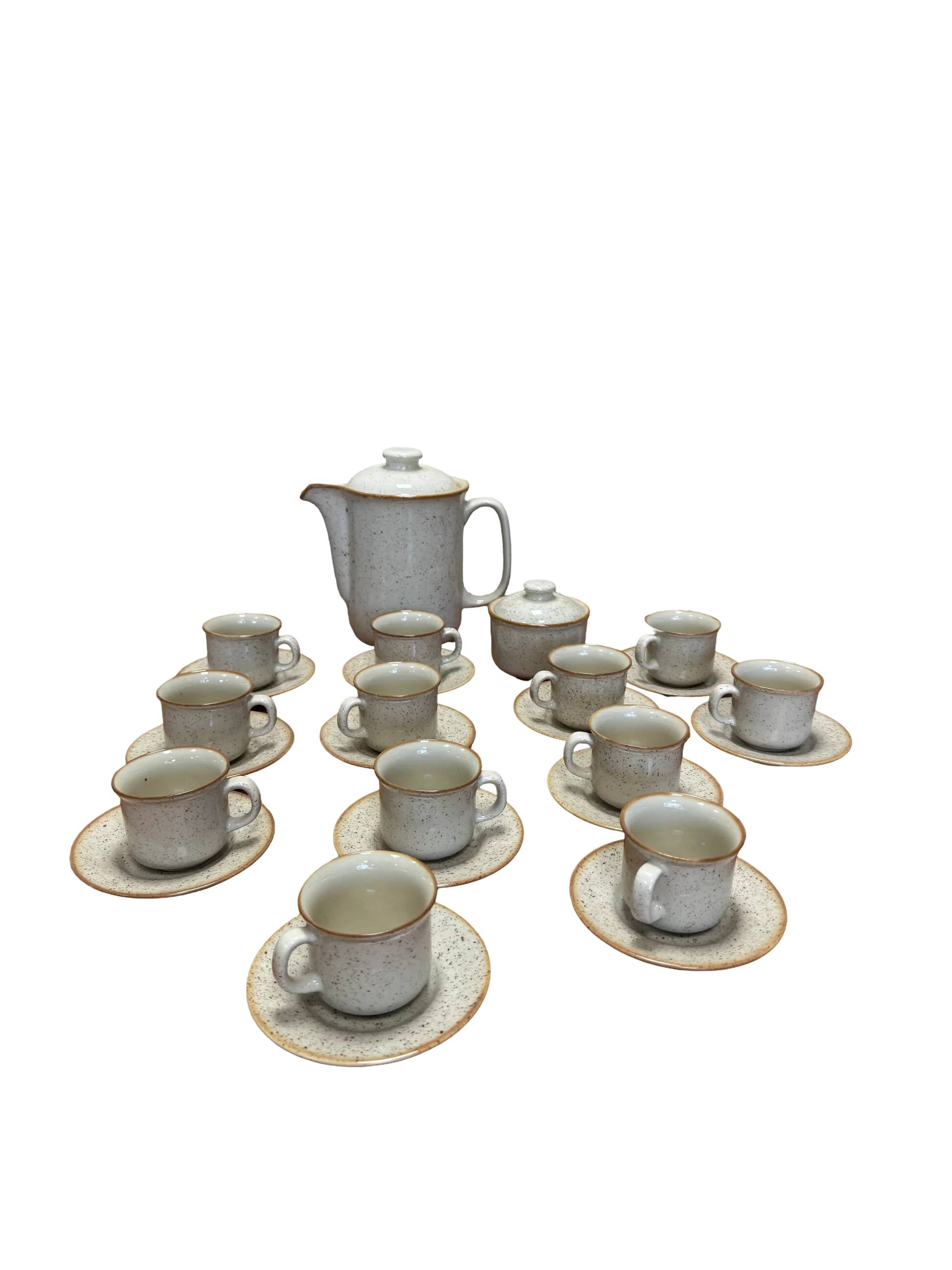 Beige coffee service, Tulowice