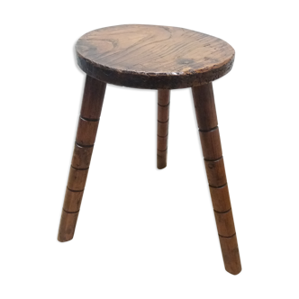 Tabouret de vacher tripode