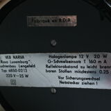 Veb Narva vintage office lamp made in GDR