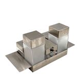 Hollywood regency Cruet-set, Manifattura Zani Italy, 1970s.