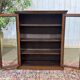 19th-century English mahogany display cabinet
