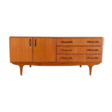 Scandinavian teak line buffet