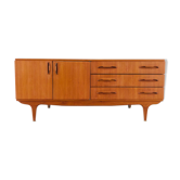 Scandinavian teak line buffet