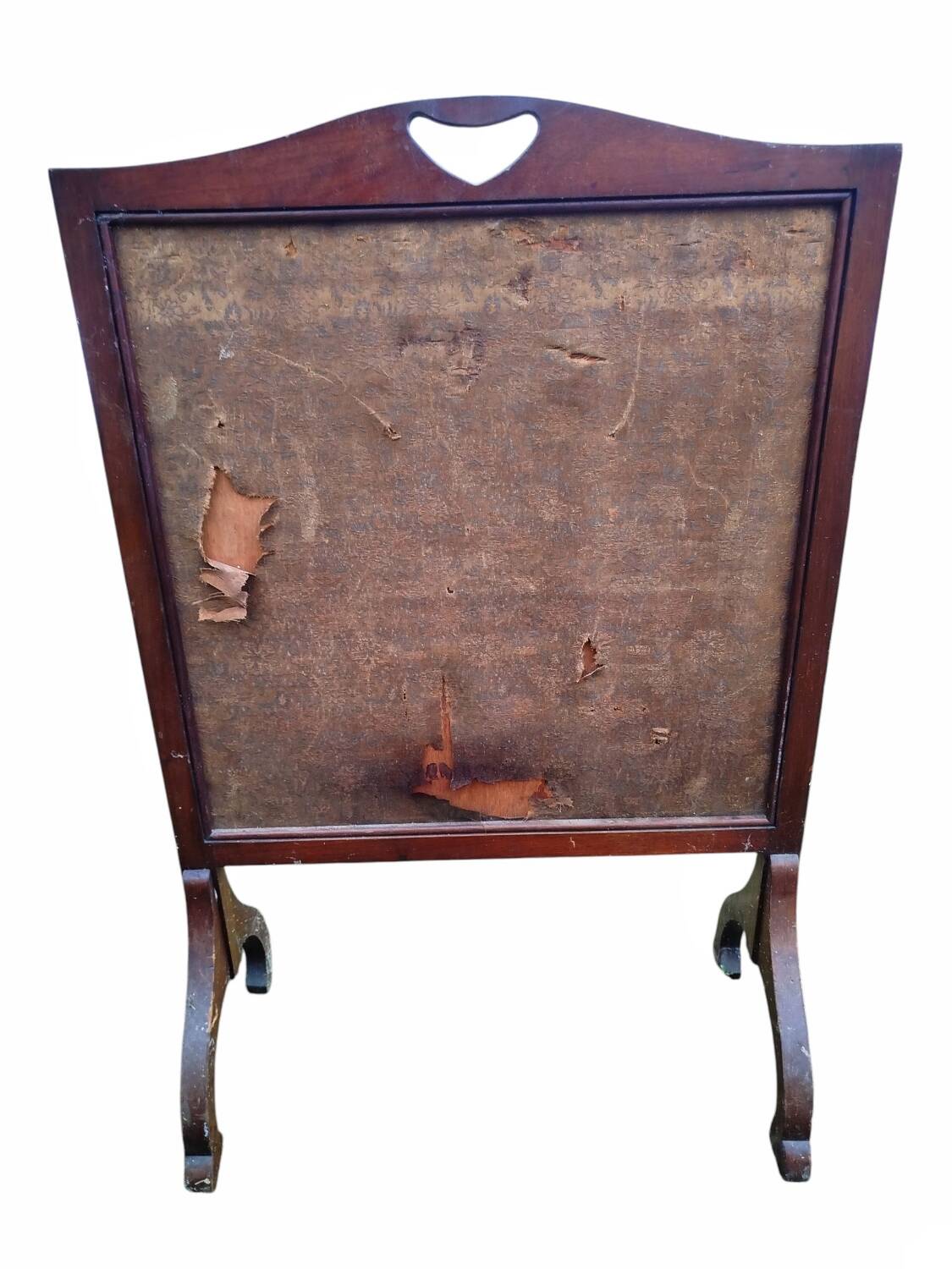 Mahogany fireplace screen 1920