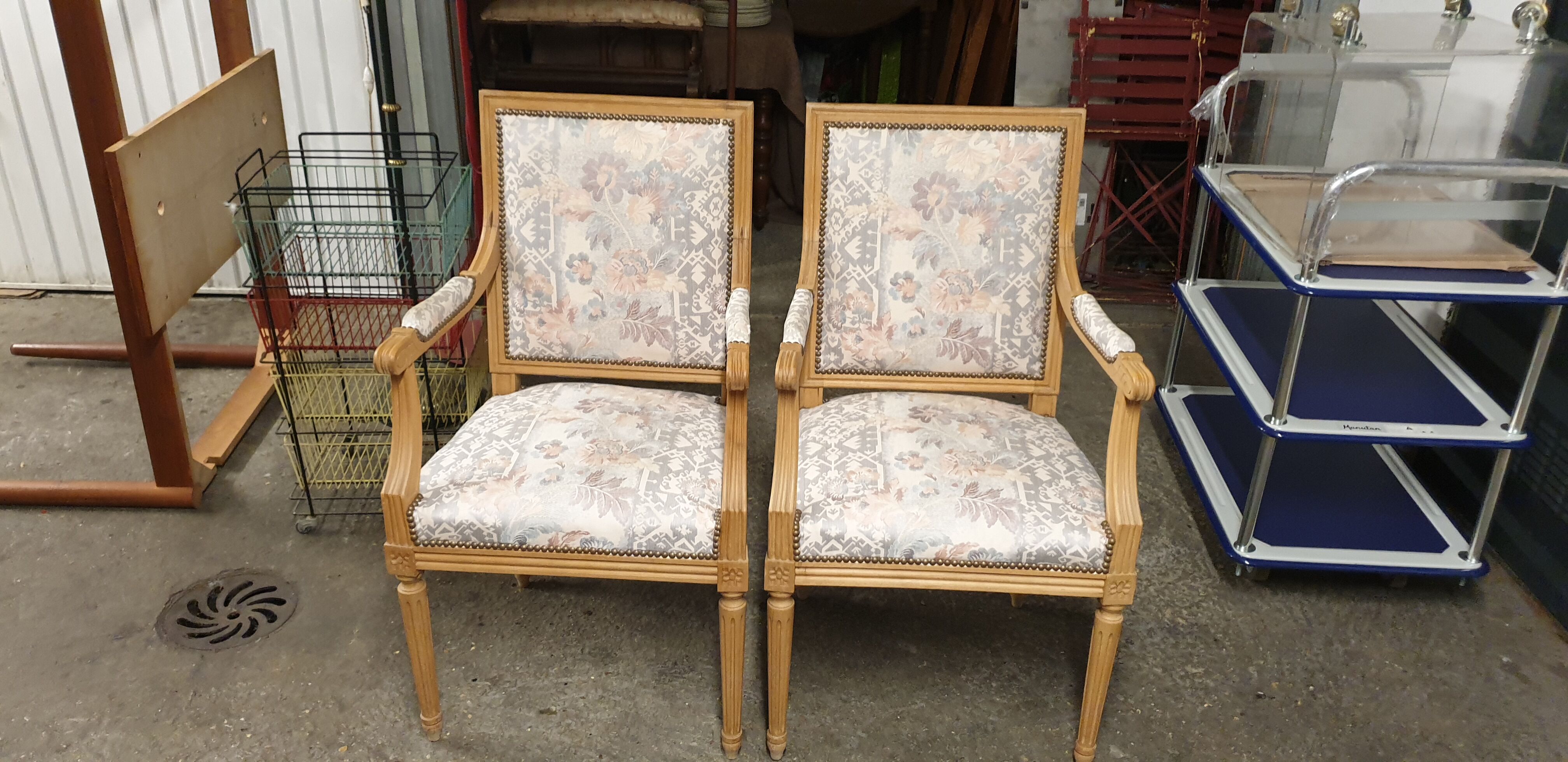 Louis XVI armchairs