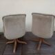 Paire de chaises pivotantes des années 70/80