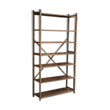 Industrial library shelf