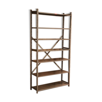 Industrial library shelf