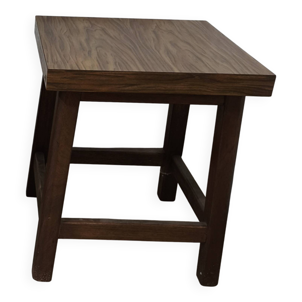 tabourets vintage en bois