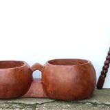 Ethnic wooden gardener 70s