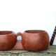 Ethnic wooden gardener 70s