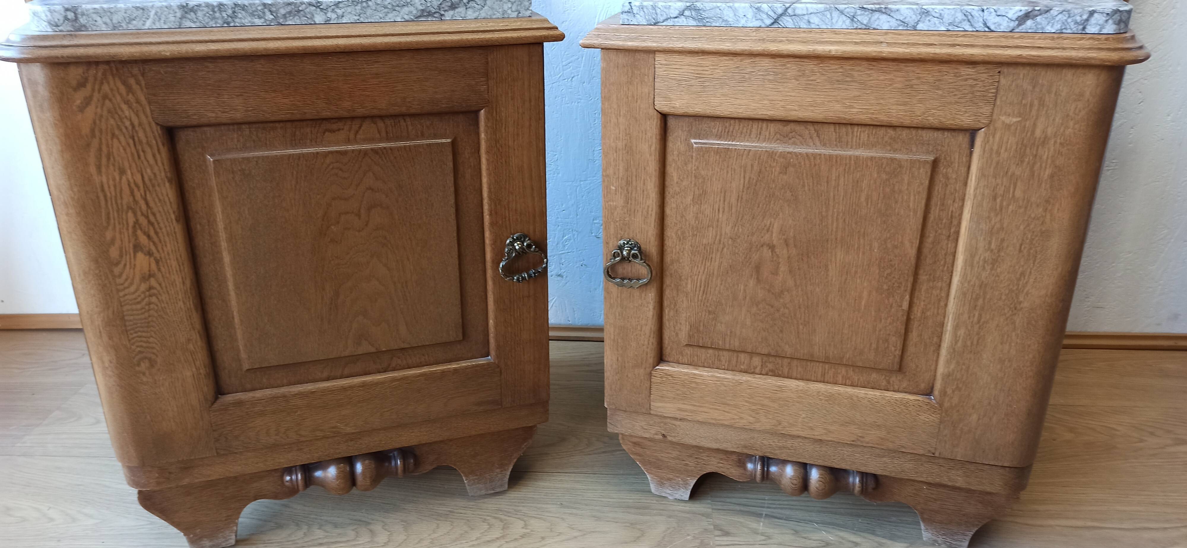 Pair of vintage bedside tables