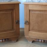 Pair of vintage bedside tables