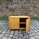 Low rattan cabinet