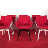Armchairs Husk of Patricia Urquiola, 2012, set of 6