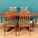 Retro Teak 1960s Mid Century Dining Table & 6 Chairs By G Plan Victor Wilkins