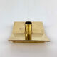 Scandinavian candle holder Model No. 70 in brass, Pierre Forsell for Skultuna, 1960