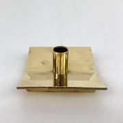 Scandinavian candle holder Model No. 70 in brass, Pierre Forsell for Skultuna, 1960