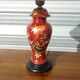 pair of bedside lamps in Limoges porcelain