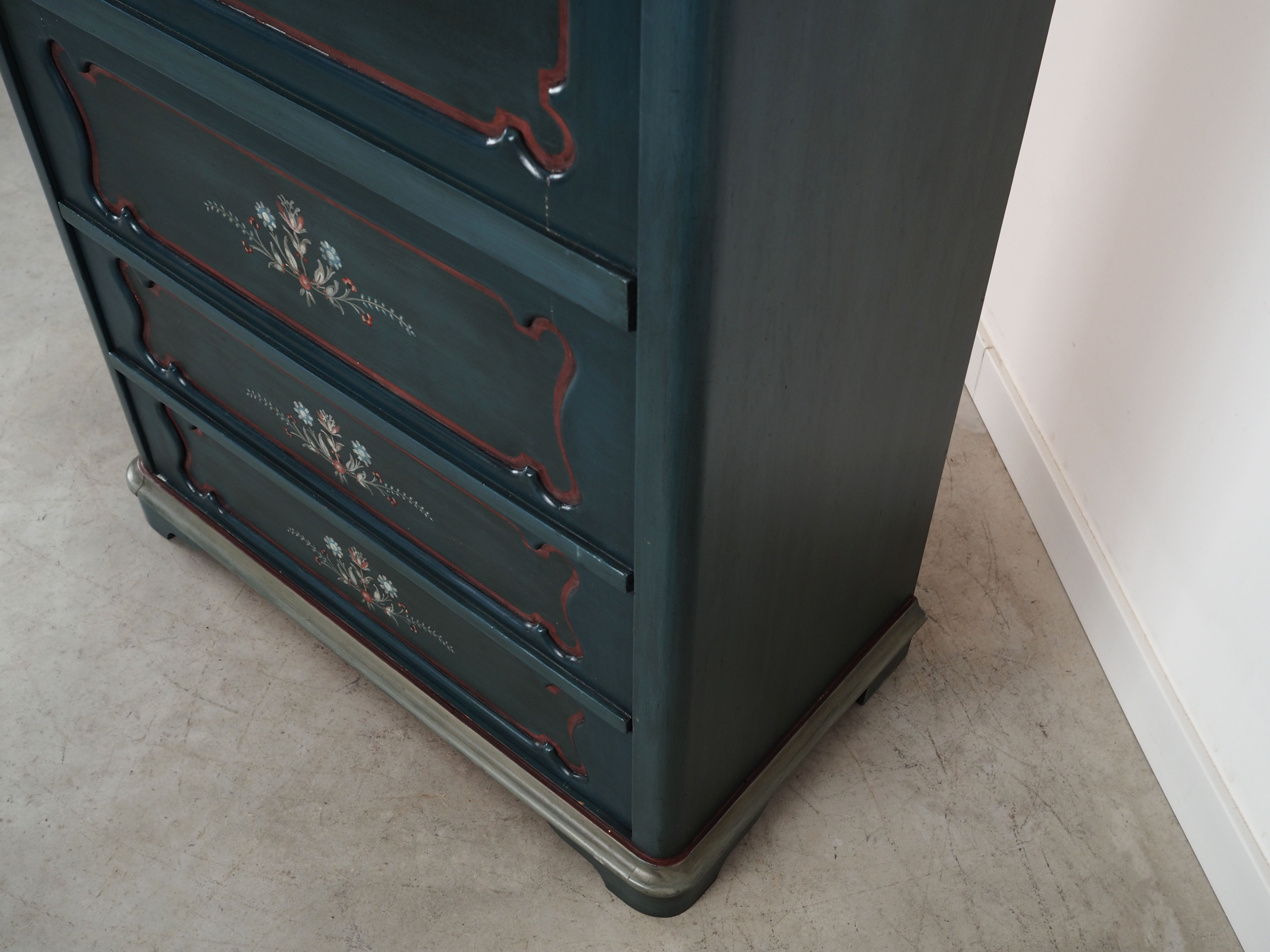 Pine laundry cabinet, Danish design, 1960s, production: Denmark