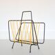 Magazine holder metal and scoubidou 1950s