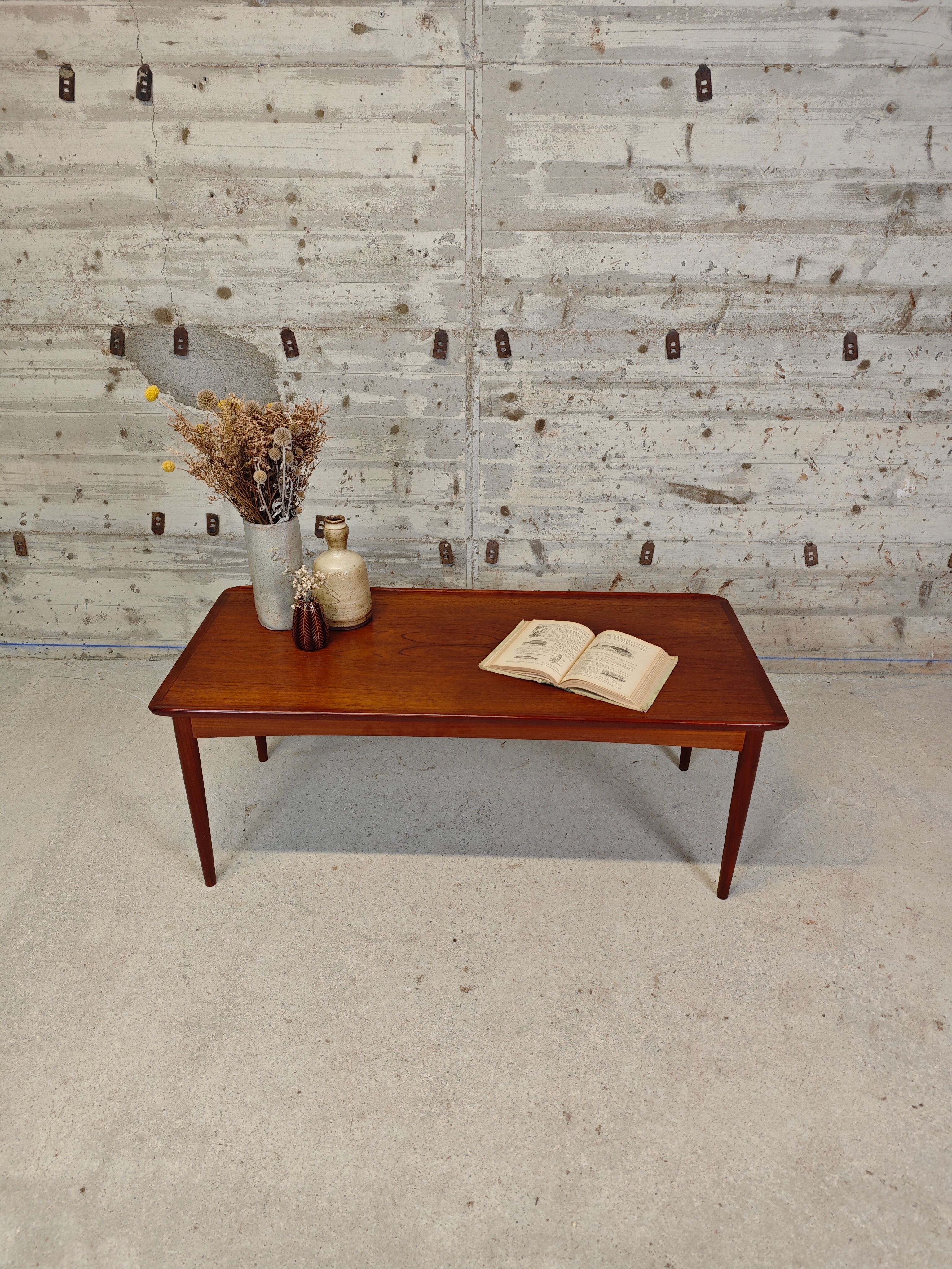 Danish coffee table in teak
