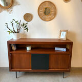 Vintage high teak sideboard