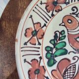 Ceramic plate Mathé Dénes pottery Korond