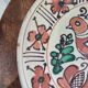 Ceramic plate Mathé Dénes pottery Korond