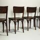 Pub Chairs from Thonet H-48, 1930s, Set of 4