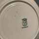 Set of 4 hollow plates Saint Amand and Hamage, Byzantine model