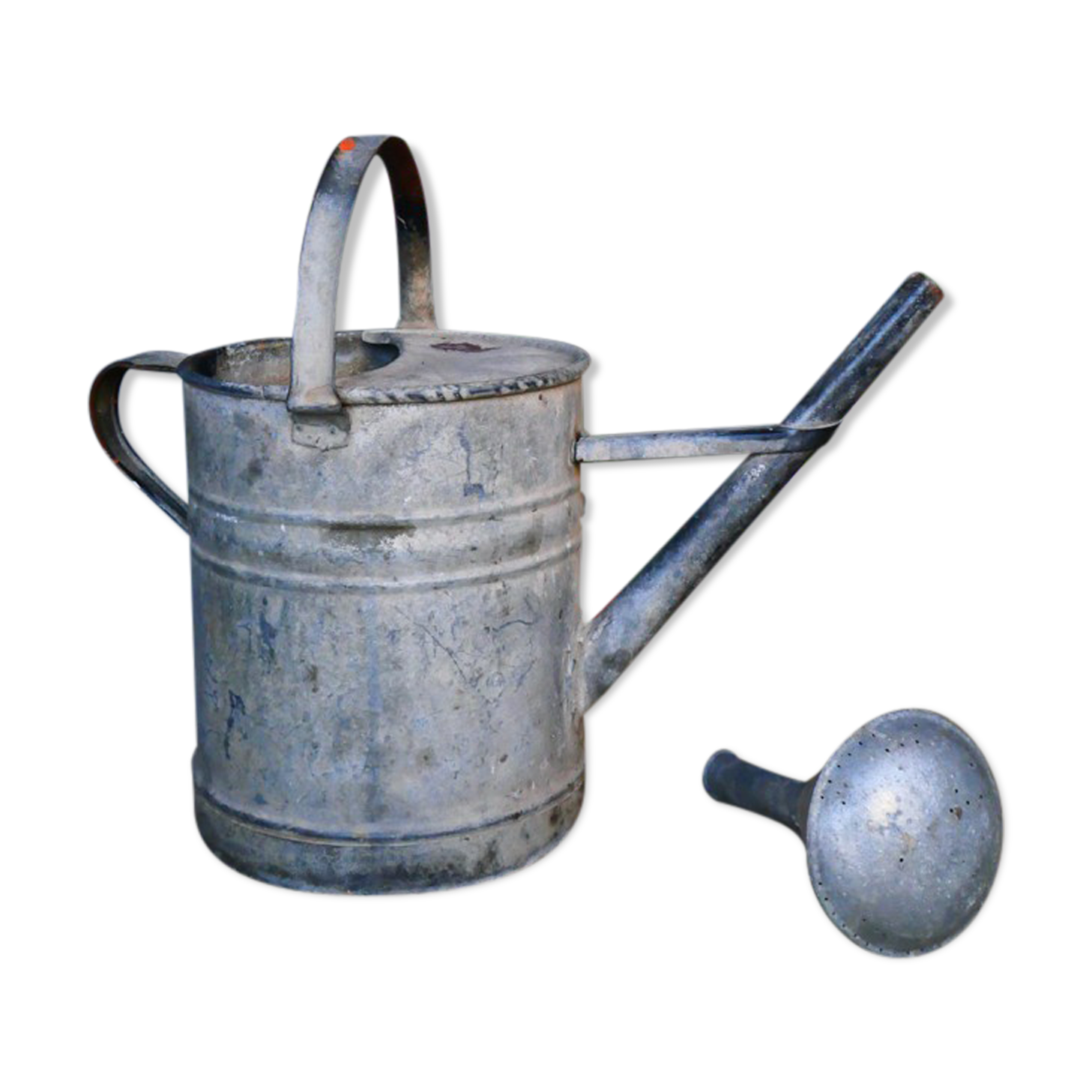Zinc watering can