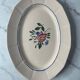 Hand-painted presentation plate Sarreguemines