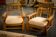 Armchairs in elm published by Maison Regain 1980