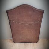 Trapezoid wood mirror 58x73