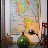 Old school American Vidal Lablache oldschool map map