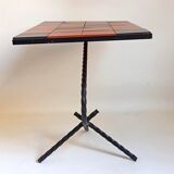 Side table or pedestal table Popular art 1960s
