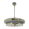 Suspension en métal de l’ère spatiale par Ludib Bratislava, Tchécoslovaquie, années 1960