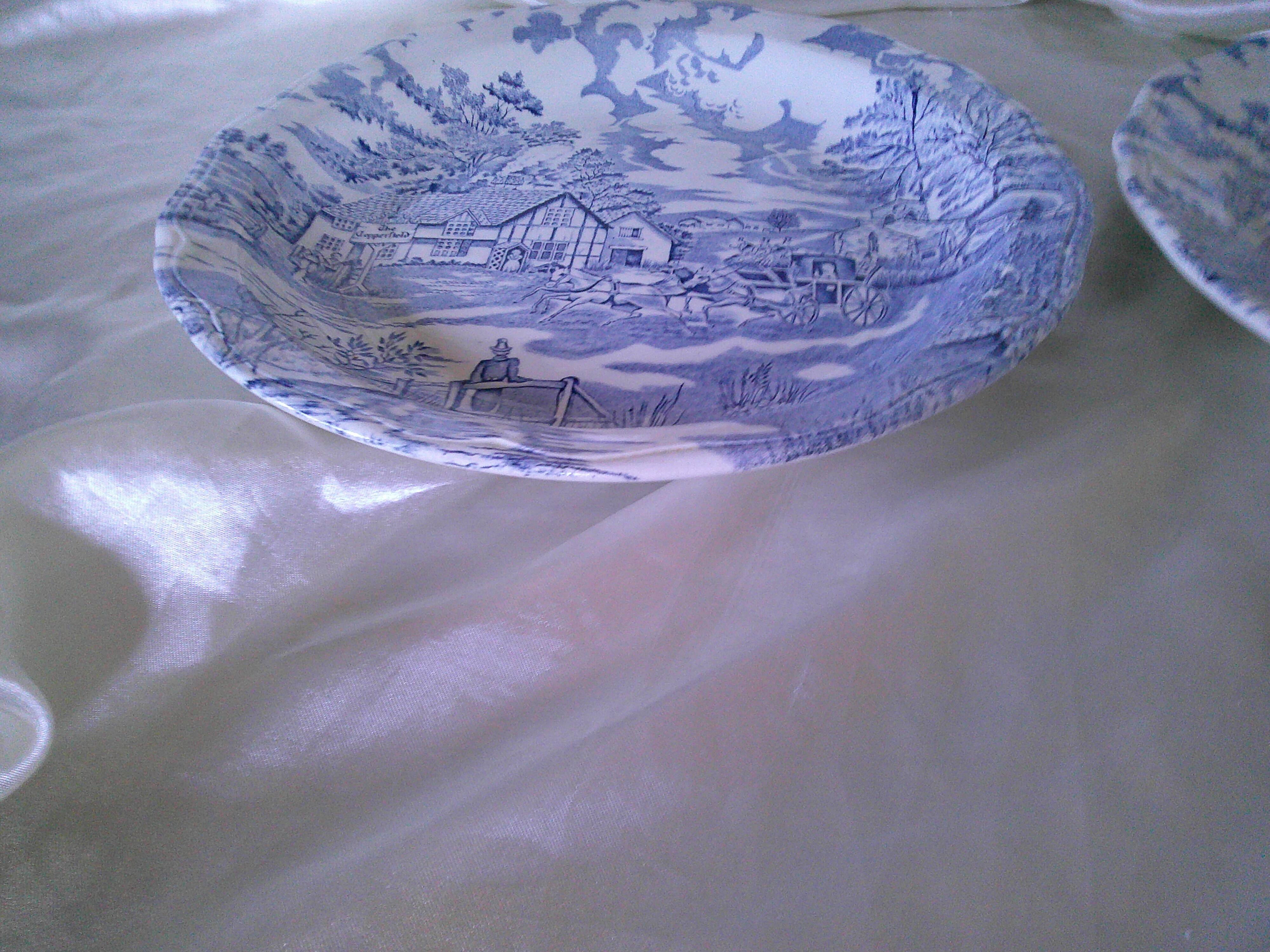 Luneville dish and plate
