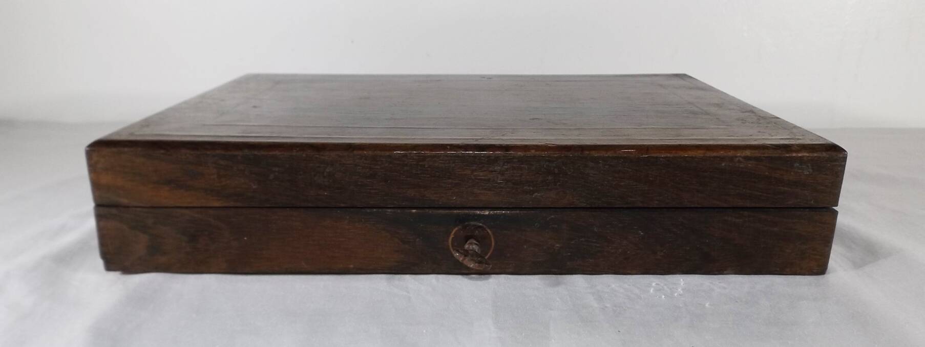 beautiful wooden storage box or jewelry box
