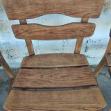 4 brutalist chairs