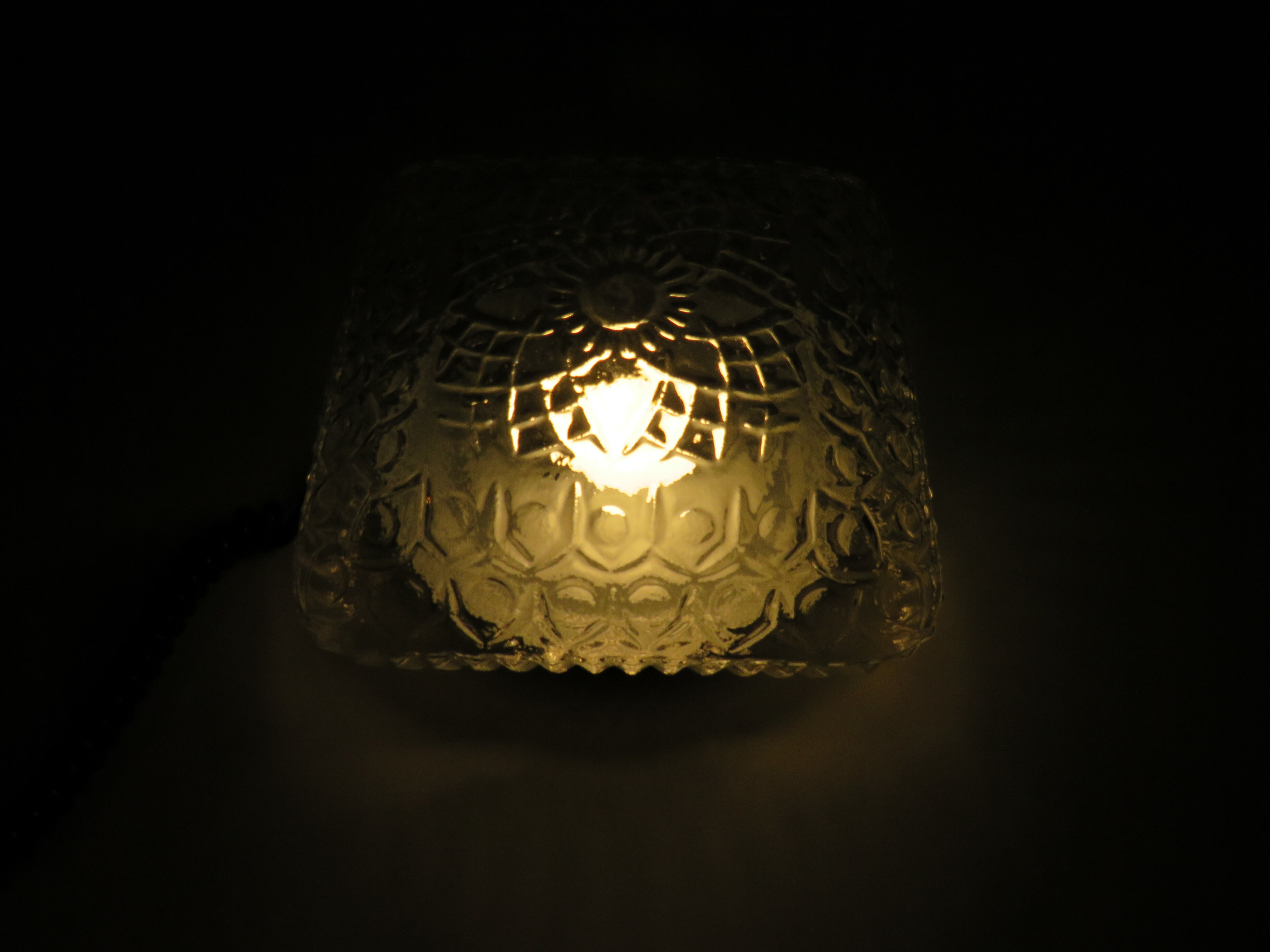 Glass ceiling or applique, Germany 1960