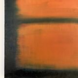 American abstract expressionism inspired oil painting