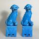 Paire de Statues Serre-Livres Chiens Fô