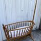 Antique cradle in solid beech – Early 20th century