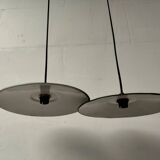 Pair of old pendant lights