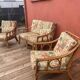 Vintage bamboo salon